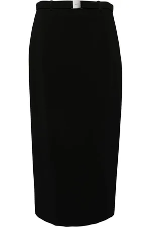 JUUN.J Detachable belt skirt