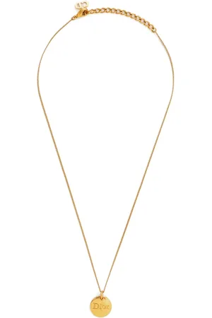Dior Logo pendant necklace