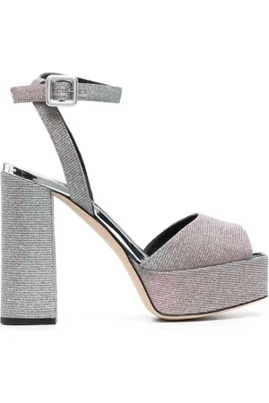 Giuseppe Zanotti Glitter-detail heeled 125mm sandals