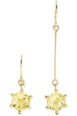 Beatriz Palacios Asymmetric-design drop earrings