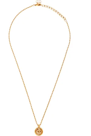 Dior CD rhinestone necklace