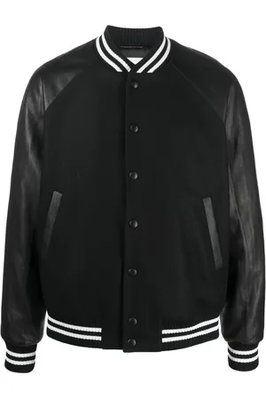 PT Torino Contrast-sleeve bomber jacket