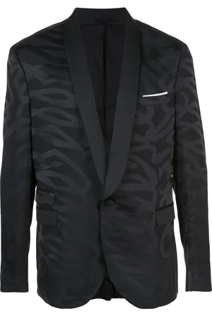 Neil Barrett Patterned satin jacket