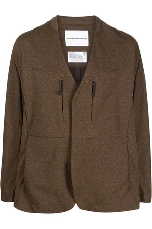 WHITE MOUNTAINEERING V-neck long-sleeve jacket