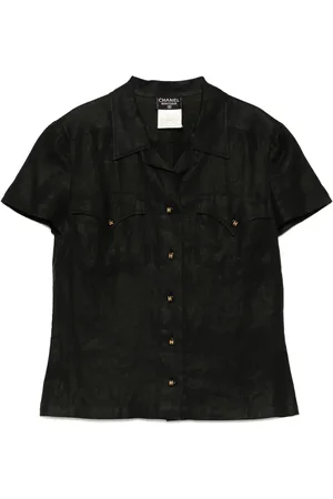 CHANEL 1997s short-sleeved shirt