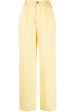 Forte Dei Marmi High-waisted straight-leg linen trousers
