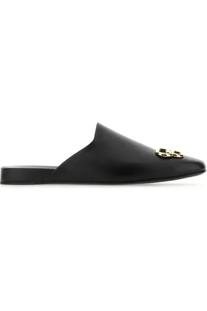 Balenciaga Cosy BB logo plaque mules