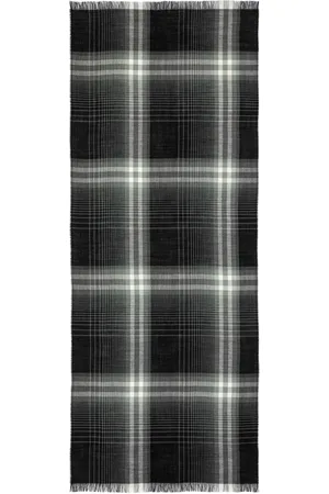 Johnstons Of Elgin Plaid scarf