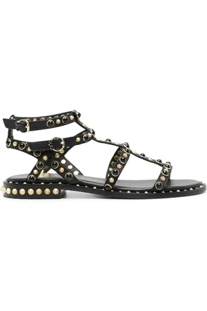 Ash Pepsy leather flat sandals