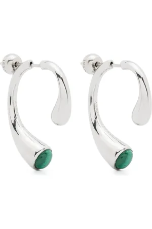 Panconesi P Malakite earrings