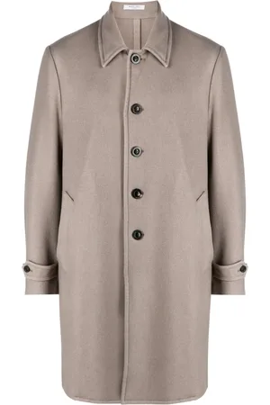 Boglioli Virgin-wool single-breasted coat