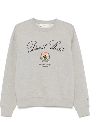 DUNST Logo-embroidered sweatshirt
