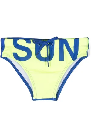 Sundek Logo-print drawstring swim trunks