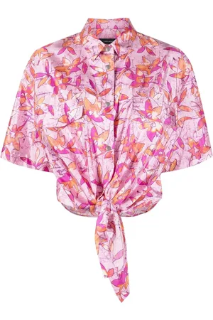 Isabel Marant Floral-print short-sleeve shirt