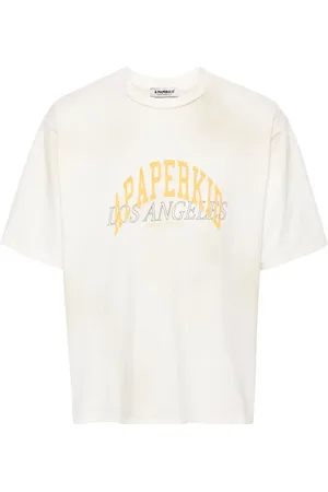 A PAPER KID Logo-print cotton T-shirt