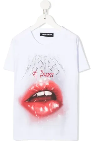 Vision Of Super Graphic-print cotton T-shirt