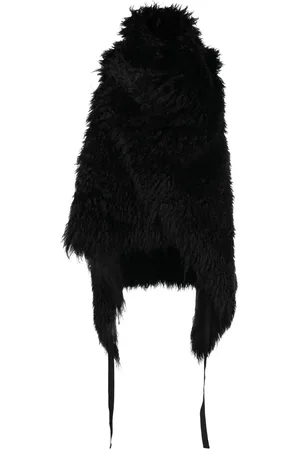 UMA WANG Mohair hooded gilet