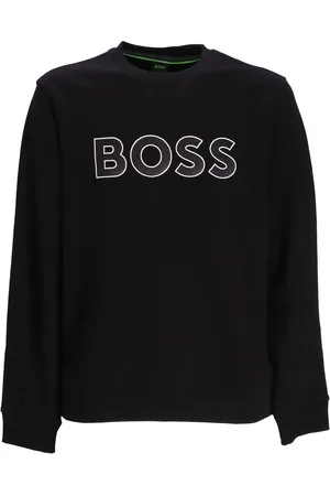 HUGO BOSS Logo-print detail sweatshirt