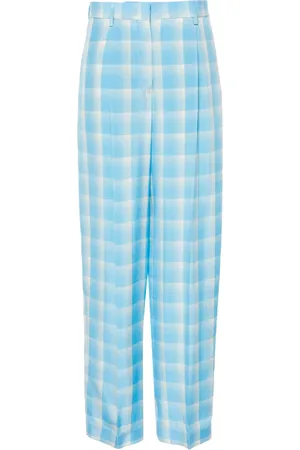 Msgm Check-pattern trousers