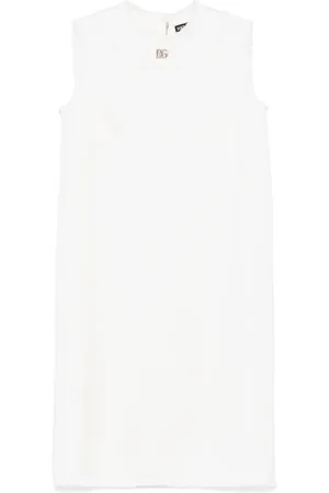Dolce & Gabbana Logo-plaque mini dress