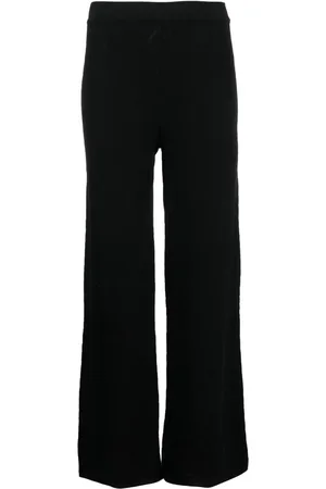Missoni Straight-leg zigzag-embroidery trousers