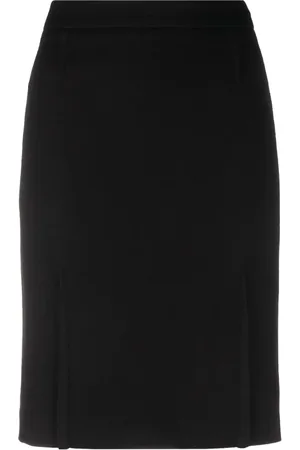 Dior 1990-2000 high-waist fitted skirt