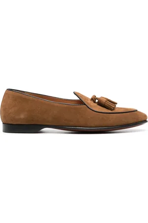 Ralph Lauren Belvin tassel-detail suede loafers