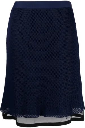 Dior 2010s mesh layered skirt