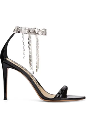 ALEXANDRE VAUTHIER Tiffany 105mm crystal-embellished sandals