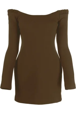 Khaite Octavia long-sleeve dress