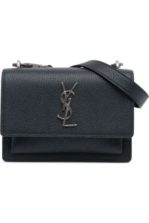 Saint Laurent 2017 Medium Grained Calfskin Monogram Sunset crossbody bag