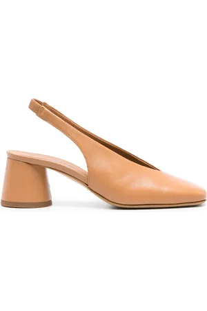 HALMANERA Cala 55mm leather pumps