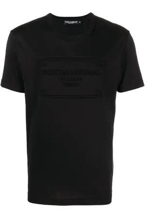 Dolce & Gabbana Logo-embossed cotton T-shirt