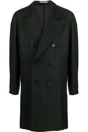 corneliani Double-breasted wool coat