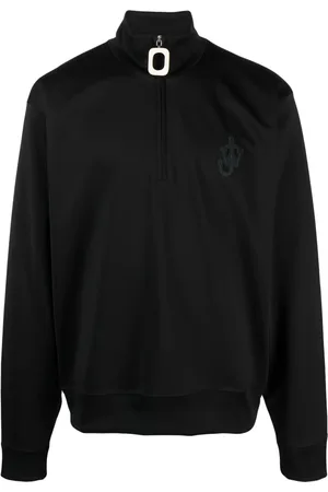J.W.Anderson Logo-patch zip-up sweatshirt