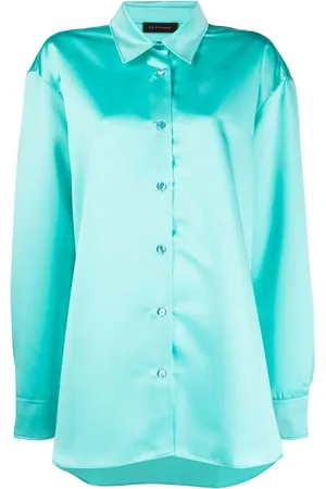 The Andamane Oversized satin shirt