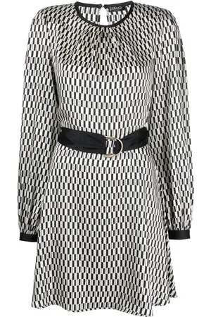 Liu Jo Graphic-print belted dress