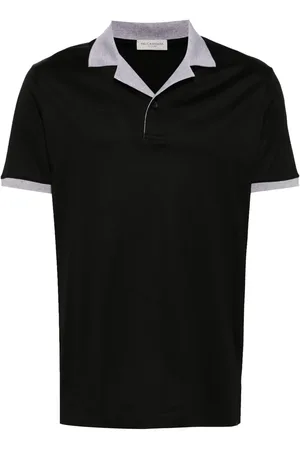 Paul & Shark Contrast-trim cotton polo shirt