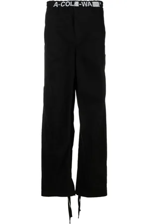 A-cold-wall* Logo-waist drawstring trousers
