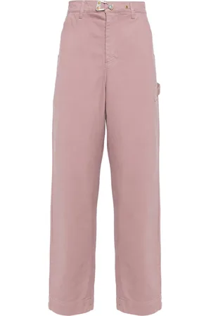 Objects IV Life Baggy logo-plaque straight-leg jeans