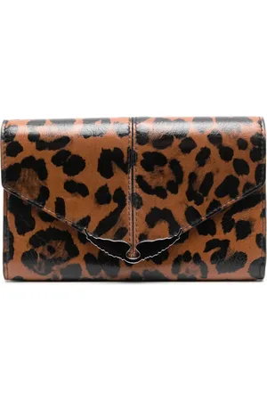 Zadig & Voltaire Borderline leopard-print leather wallet