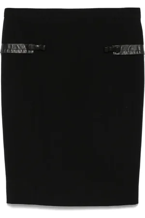 Dior 2010s textured mini skirt