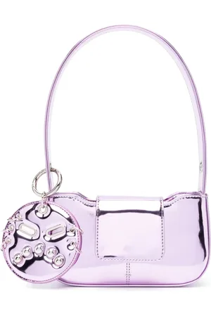 Justine Clenquet Dylan metallic shoulder bag