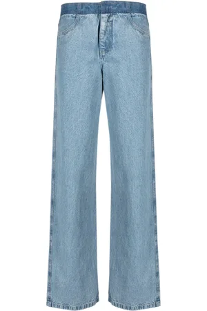 CHRISTOPHER ESBER Deconstruct straight-leg jeans
