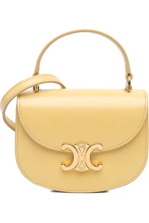 Céline 2002 Mini Triomphe Leather Besace Clea satchel
