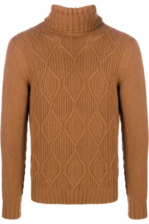 DRUMOHR Chunky turtleneck cashmere jumper