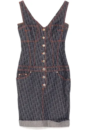 Dior 2006 sleeveless denim dress
