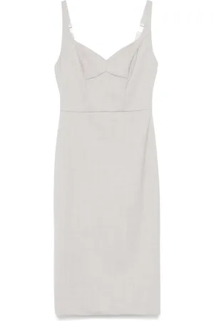 Elisabetta Franchi V-neck midi dress
