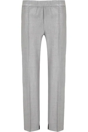 D.EXTERIOR Twill tapered trousers