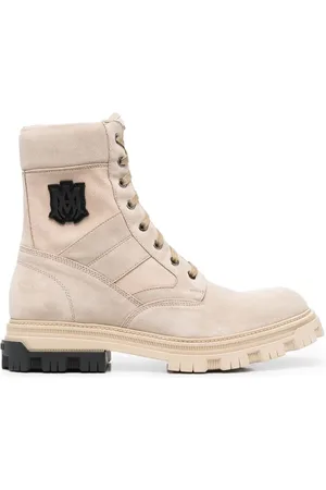 AMIRI Logo lace-up boots